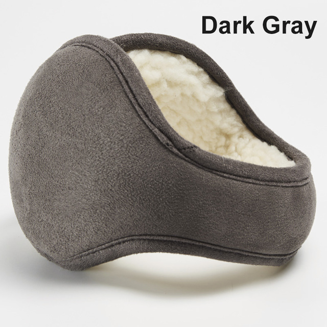 Unisex Winter Earmuffs Fleece Ear Warmer for Men Women Behind the Head Fur Ear Cover Protector Headband Earlap Brand New