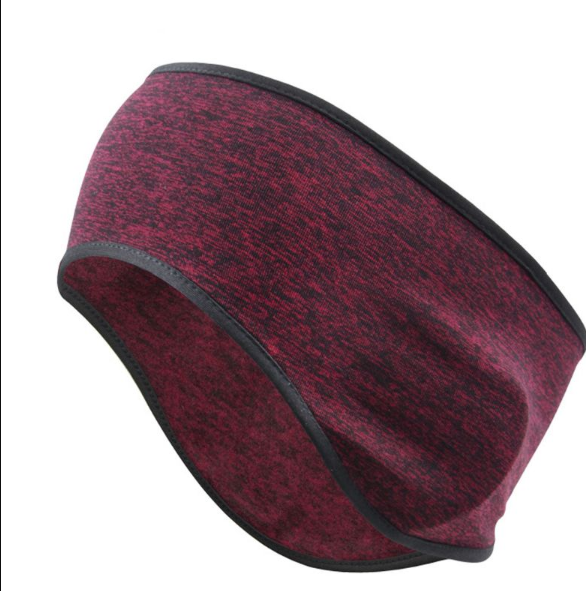 Unisex Winter Ear Warmer Cover Headband Faux Fleece Lined Cold Weather Earmuffs Hairband Cycling Sports Therml Turban