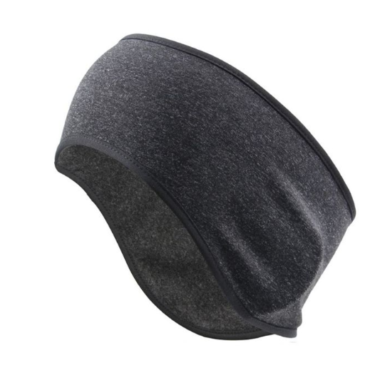Unisex Winter Ear Warmer Cover Headband Faux Fleece Lined Cold Weather Earmuffs Hairband Cycling Sports Therml Turban
