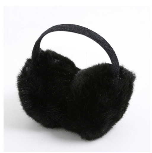 solid color earmuffs winter Warm Big Earmuff New girls headphones fur solid color earmuffs Classic Ear Cover unisex Fur Earmuff
