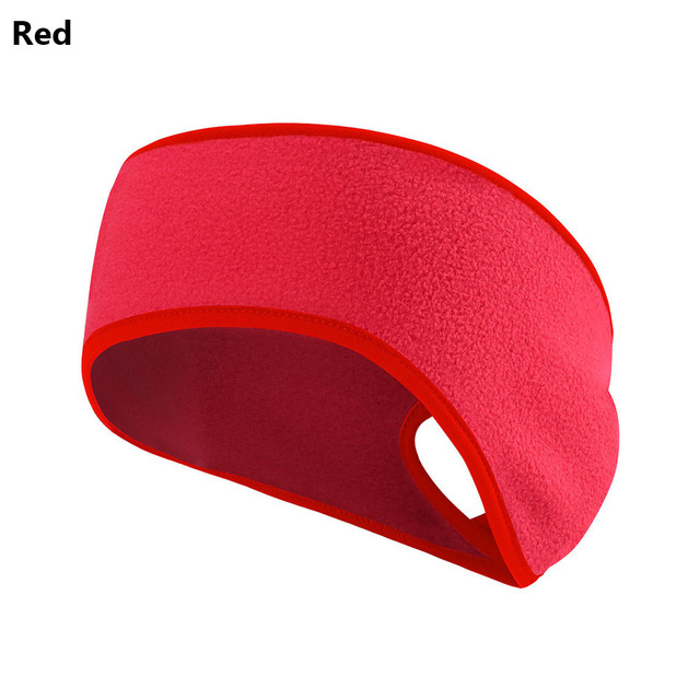 Winter Women Men Ponytail Headband Cold Proof Ear Warmer Running Sweatband Outdoor Sports Fleece Ear Cover