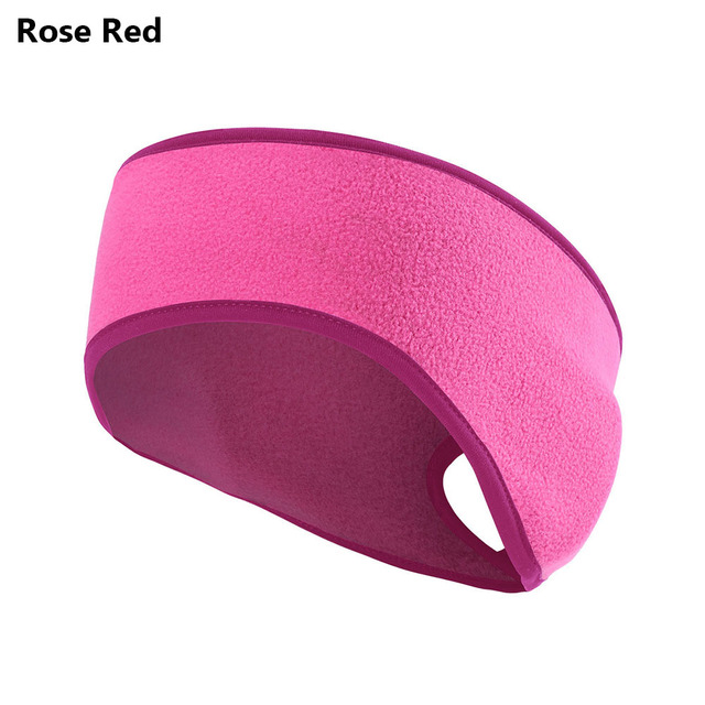 Winter Women Men Ponytail Headband Cold Proof Ear Warmer Running Sweatband Outdoor Sports Fleece Ear Cover