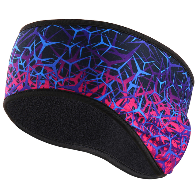 1PC Ski Sweatband Sports Warmer Head Band Jogging Tennis Badminton Hair Bands Ear Cover Elastic Headband Winter Autumn Headwear Male