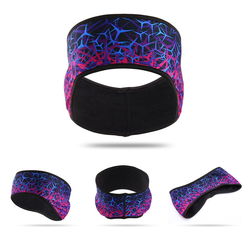1PC Ski Sweatband Sports Warmer Head Band Jogging Tennis Badminton Hair Bands Ear Cover Elastic Headband Winter Autumn Headwear Male