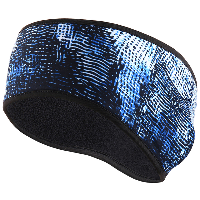 1PC Ski Sweatband Sports Warmer Head Band Jogging Tennis Badminton Hair Bands Ear Cover Elastic Headband Winter Autumn Headwear Male