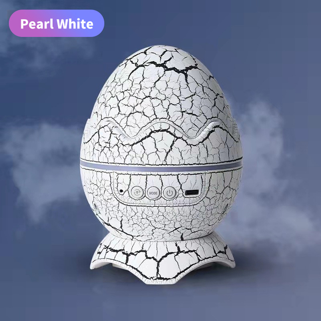 Dinosaur Egg Star Projector Galaxy Star Light Starry Sky Lamp LED Night Light Bluetooth Music Speaker Ocean Wave Room Decor