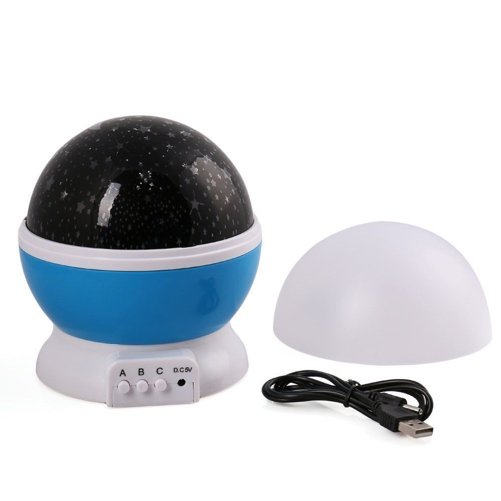 Led Projector Star Moon Galaxy Night Light For Kids Children Bedroom Decor Projector Rotating Nursery Night Light Led Baby Lamp