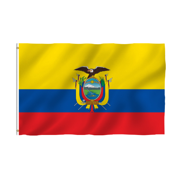 Ecuador The Republic flag Polyesty Decorative Flags Banners Ecuador National Flag  Ecuadorian's flag