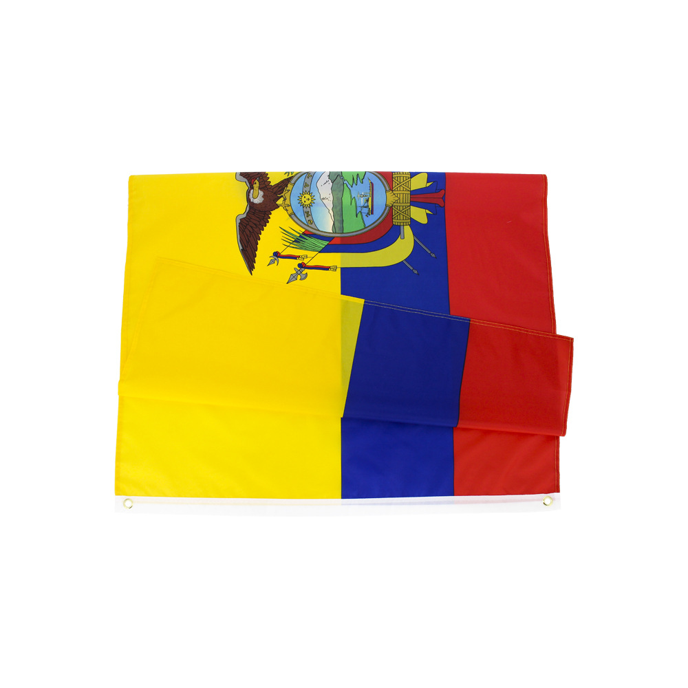 Ecuador The Republic flag Polyesty Decorative Flags Banners Ecuador National Flag  Ecuadorian's flag