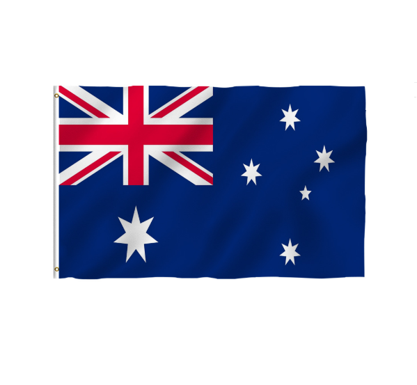 Australia Flag  Hanging Polyester Australian National Flag Banner For Celebration