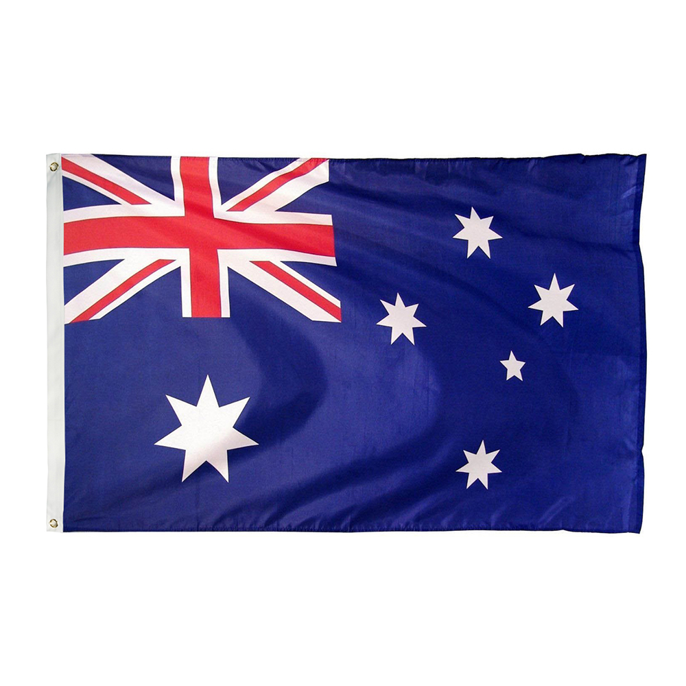 Australia Flag  Hanging Polyester Australian National Flag Banner For Celebration