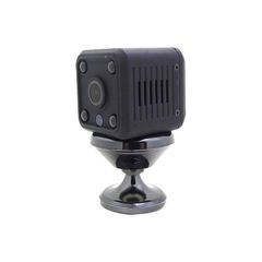4K Mini WiFi IP Camera Built-in Battery CCTV Wireless Security HD Surveillance Micro Camera Night Vision Baby Monitor Black No memory card