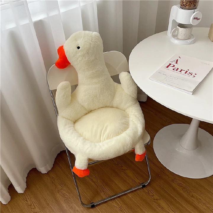 Cartoon Cute Big Goose Chair Cushion Soft Chair Decoration Back Cushion/Seat Cushion Sofa Cushion Chair Pad