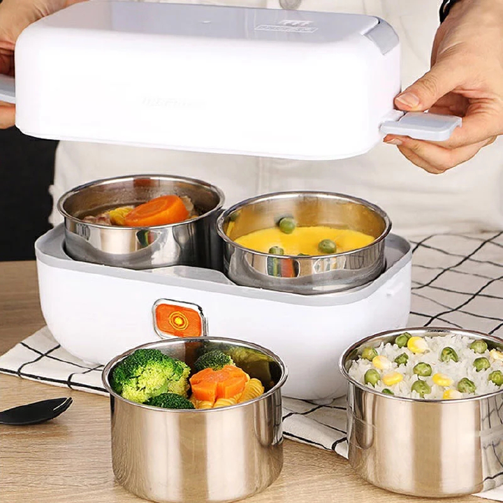 European style 220V 2L Cute Mini Rice Cooker Small 1-2 Person Rice Cooker Household Single Kitchen Small Household Appliances коробка для ланча