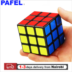 PAFEL Professional Rubik's Cube 3x3x3 Speed Rubik's Cube Pocket Puzzle Rubik's Cube Kids Educational Toy Gift Black Black normal