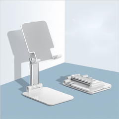 PAFEL Folding Desktop phone stand lift Lazy Live Stand Gift stretchable adjustable tablet stand White S