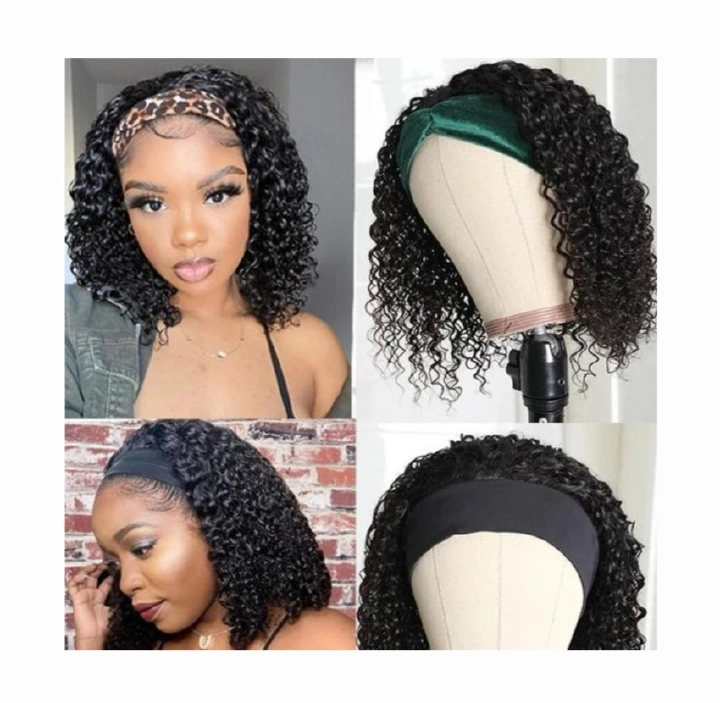 Kinky Synthetic Headband Wig + Free Gift Inside!