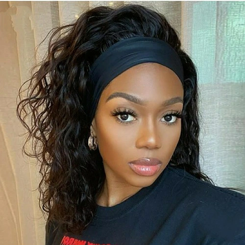 Premium Empress Semi Human Headband Wig