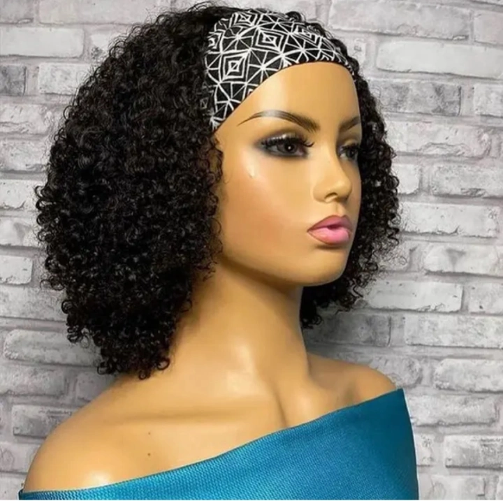 Soft Curly Headband Wig + Free gift inside