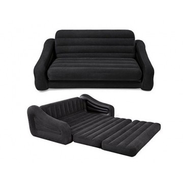 Kilimall Intex Inflatable Pull Out Sofa Airbed Black 109315 Intex Inflatable Pull Out Sofa Airbed Black