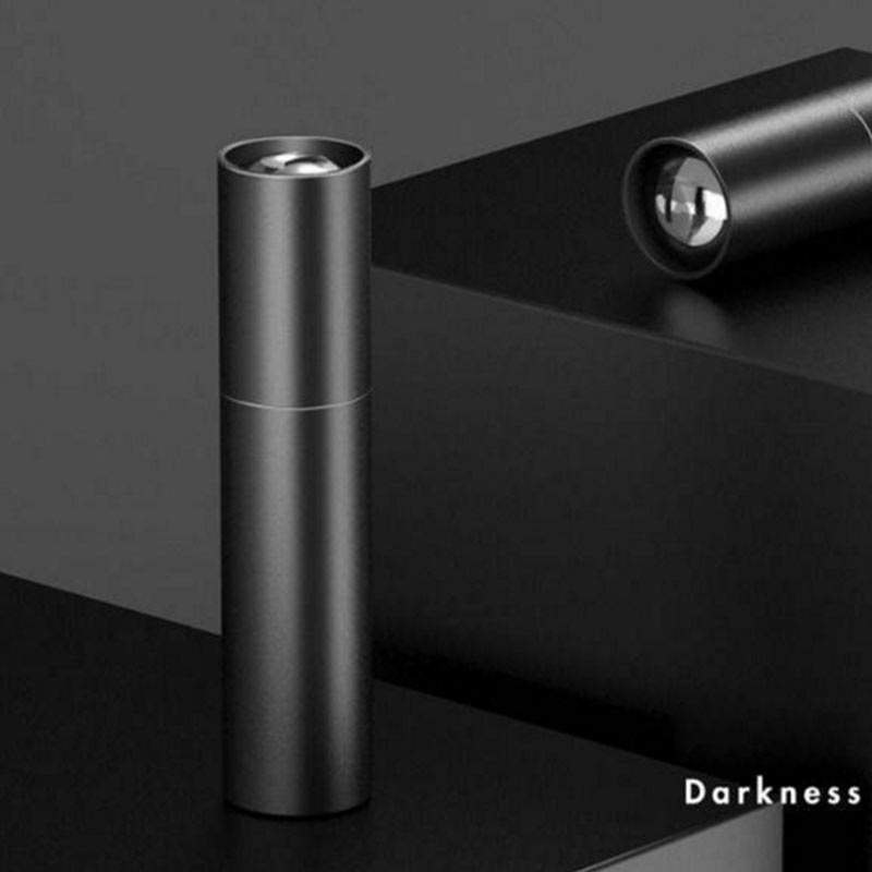 2023 New Rechargable Mini LED Flashlight 3 Lighting Modes Waterproof  Powerful Flashlight Outdoor  Portable Torch