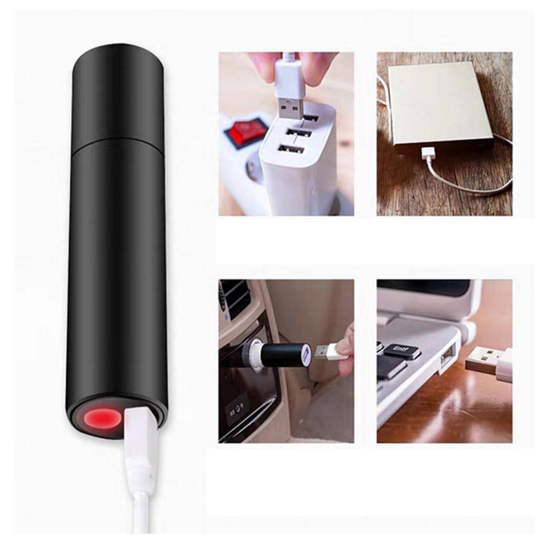 2023 New Rechargable Mini LED Flashlight 3 Lighting Modes Waterproof  Powerful Flashlight Outdoor  Portable Torch