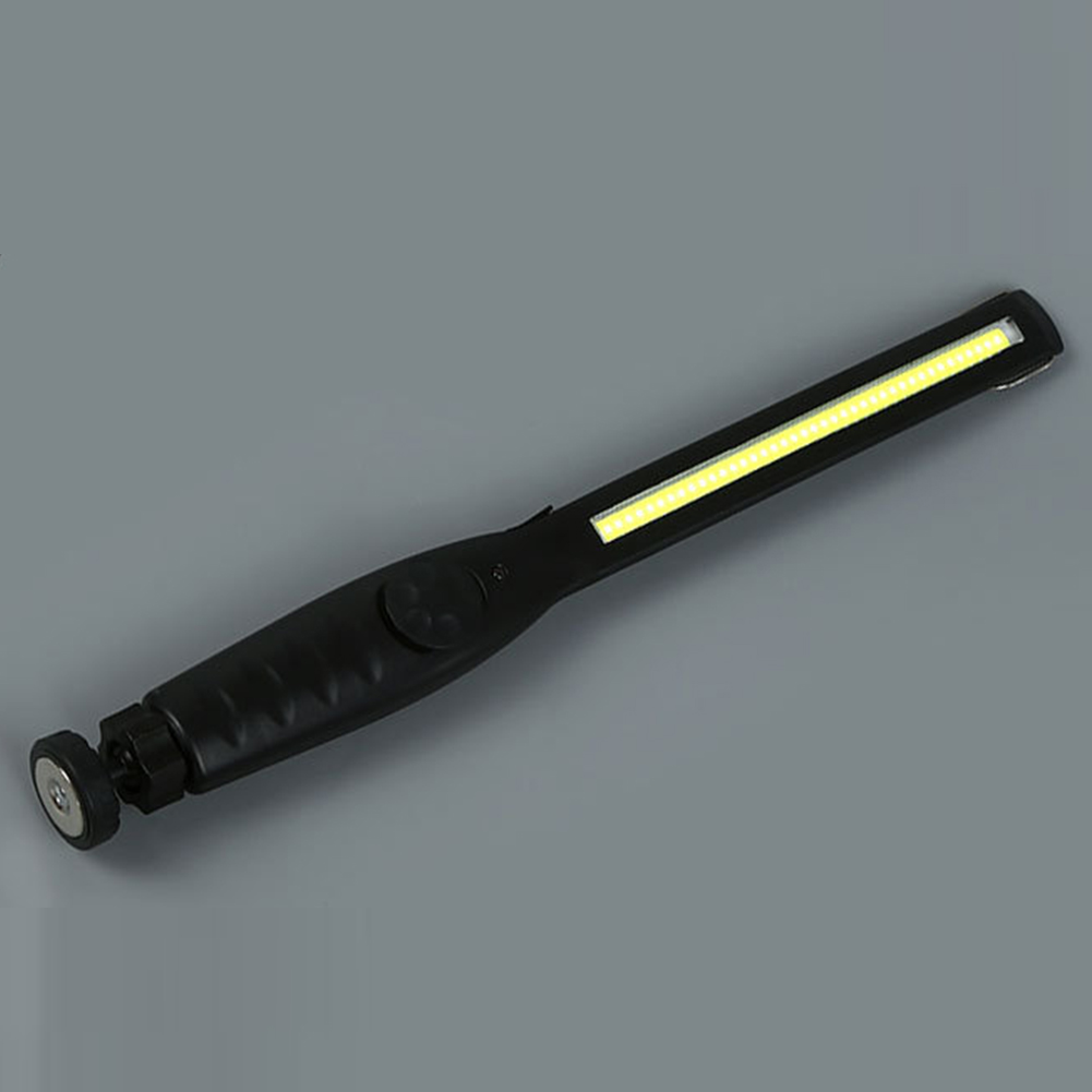 COB LED Flashlight Magnetic Work Light USB Rechargeable Torch Hook Portable Lantern Inspection Light Camping Car Repair Lamp