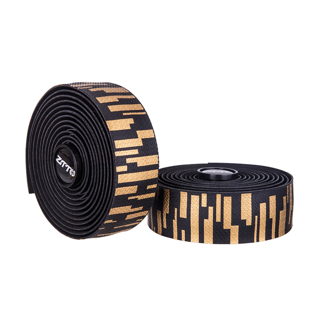 Road Bike Handlebar tapes blue white gold teal Gradient color EVA PU Tape Durable Shock-Proof