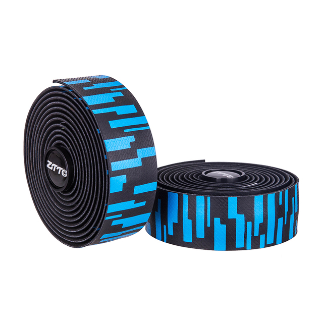 Road Bike Handlebar tapes blue white gold teal Gradient color EVA PU Tape Durable Shock-Proof