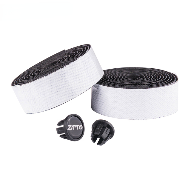 Road Bike Bar Tape Colorful Gradient Color Gold Green Teal Handlebar Tapes EVA PU Tape Durable Shock-Proof