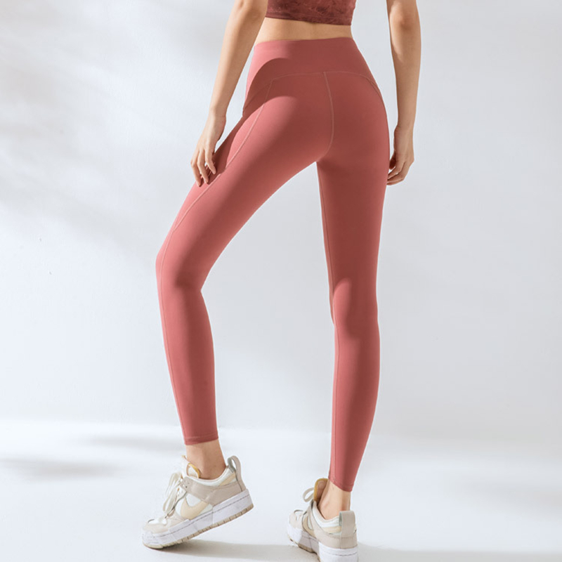 Women High Waist Sport Leggings Elastic Hip Lifting Yoga Pants Girls Gym Running Trouser Quick Dry Fitness Workout Tights Female