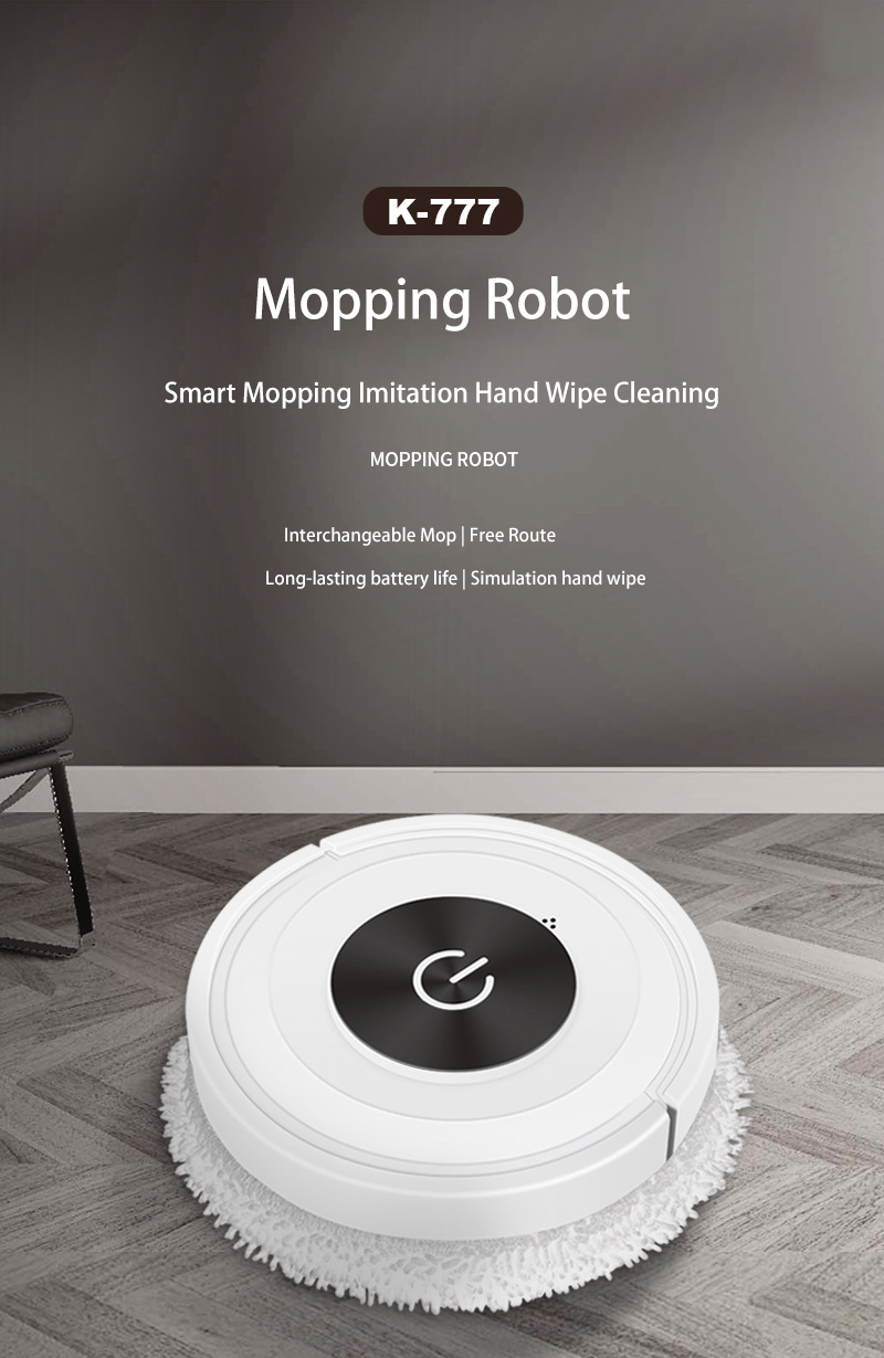 Touch Mopping Robot Wireless Sweeping Wet And Dry All-In-One Cleaning Machine Smart Home Appliance Vacuum Cleaner