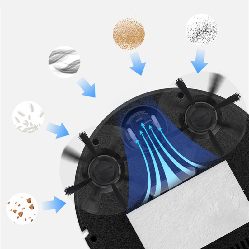 Intelligent Sweeping Robot Household Automatic Vacuum Cleaner  Robot Sweeper and Mop Home Appliance Gadgets