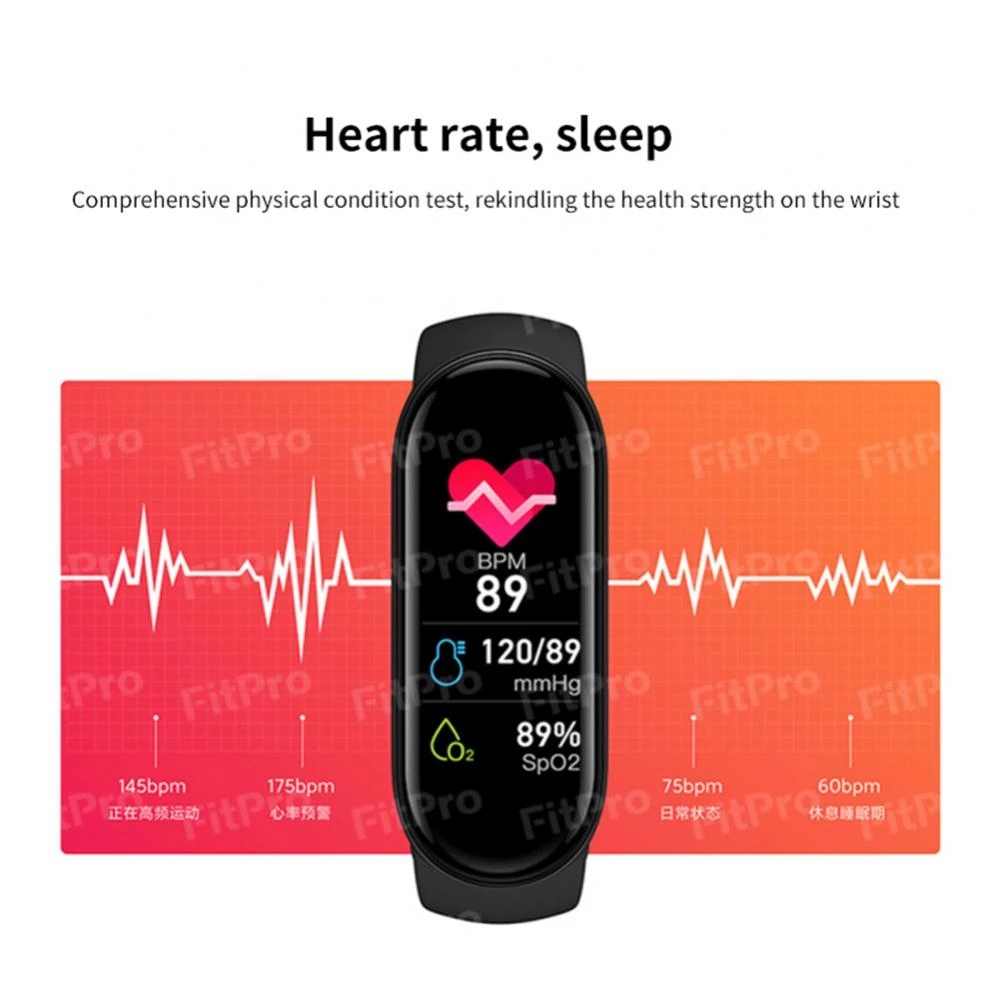 Smart Watch Men Women Fitness Tracker Heart Rate Blood Pressure Monitor Sport Waterproof Smartwatch