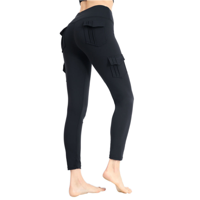 Women Yoga Pants with Pockets High Waist Sport Leggings Sweatpants Exercise Tights Running Pants Fitness Woman Girl Pants