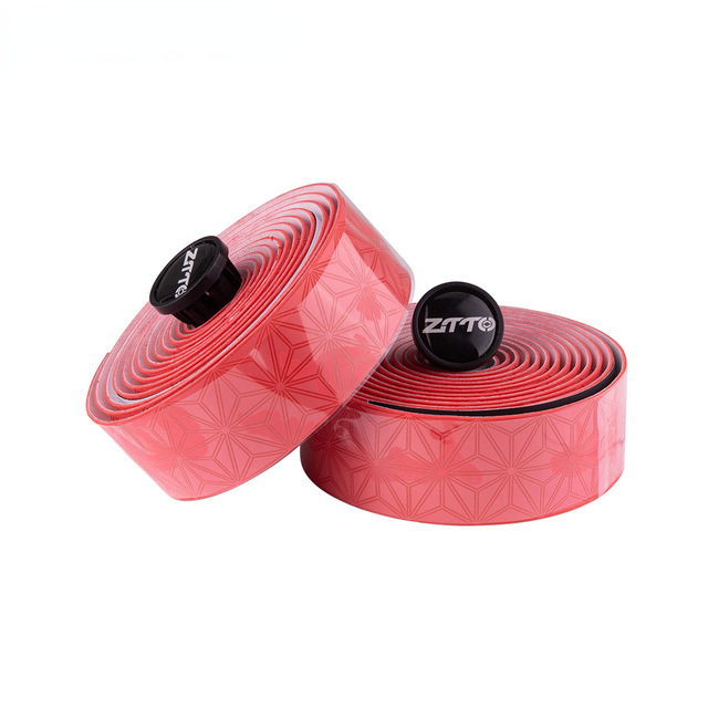 Road Bike Bar Tape Handlebar With Bicycle PU Leather Handlebar Sstrap Anti-skid Sweat Absorbing Wrapping Adhesive Parts