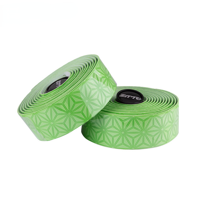 Road Bike Bar Tape Handlebar With Bicycle PU Leather Handlebar Sstrap Anti-skid Sweat Absorbing Wrapping Adhesive Parts