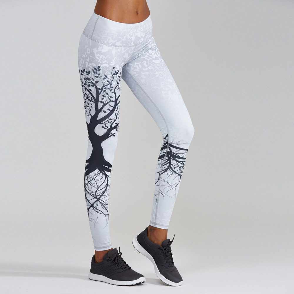Women Yoga Fitness Leggings Gym Stretch Sports High Waist Pants Trousers Sport leggings Push Up Tights Gym Exercise Sportswear