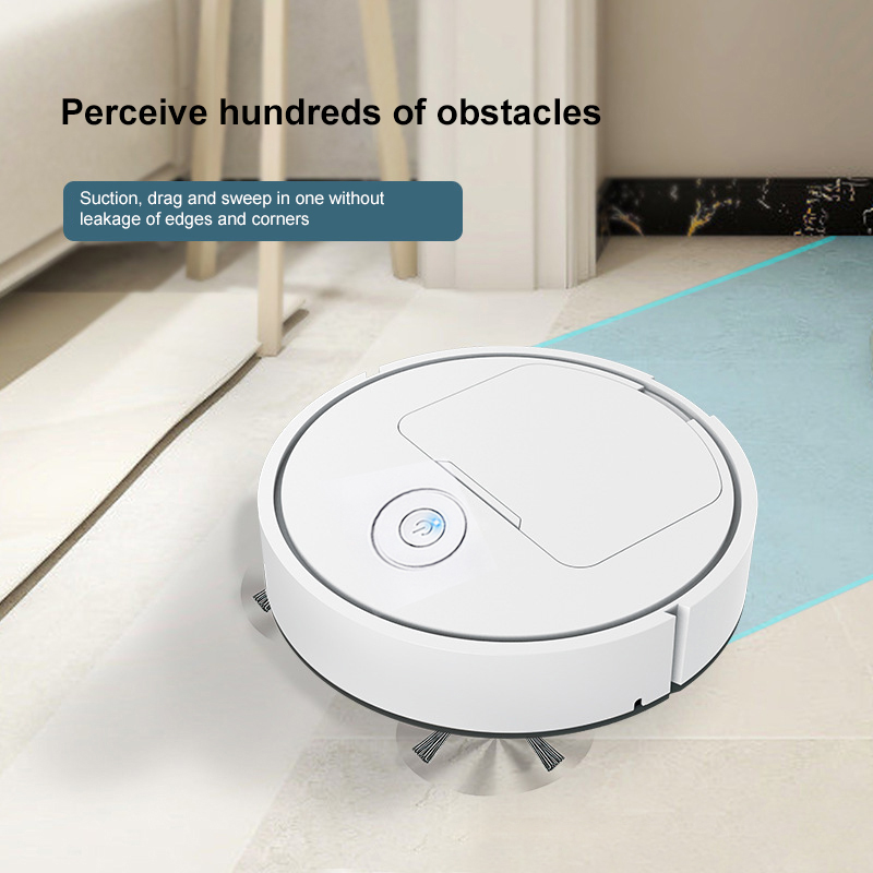 Robot Vacuum Cleaner Sweep And Wet Mopping Floors Smart Sweeping Cleaning Robot Lazy Cleaning Sweeper Robot Household Tool