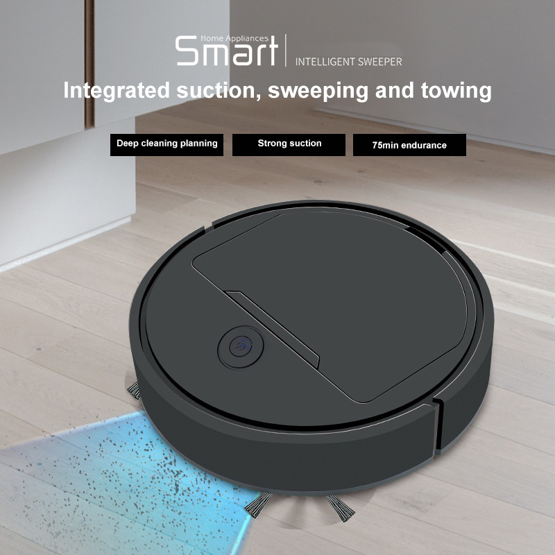 Robot Vacuum Cleaner Sweep And Wet Mopping Floors Smart Sweeping Cleaning Robot Lazy Cleaning Sweeper Robot Household Tool