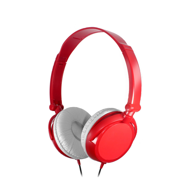 HD Sound Wired Headphones Over Ear Headset Bass HiFi Sound Music Stereo Earphones Flexible Adjustable Headset For PC MP3 Phone