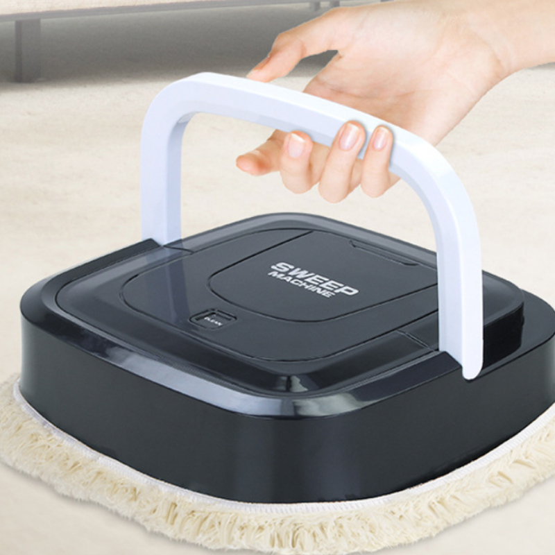Intelligent Sweeping Robot Floor Wash Wiping USB Charging Mini Rotating Mop Machine Lazy Smart Auto Mopping Home Cleaning