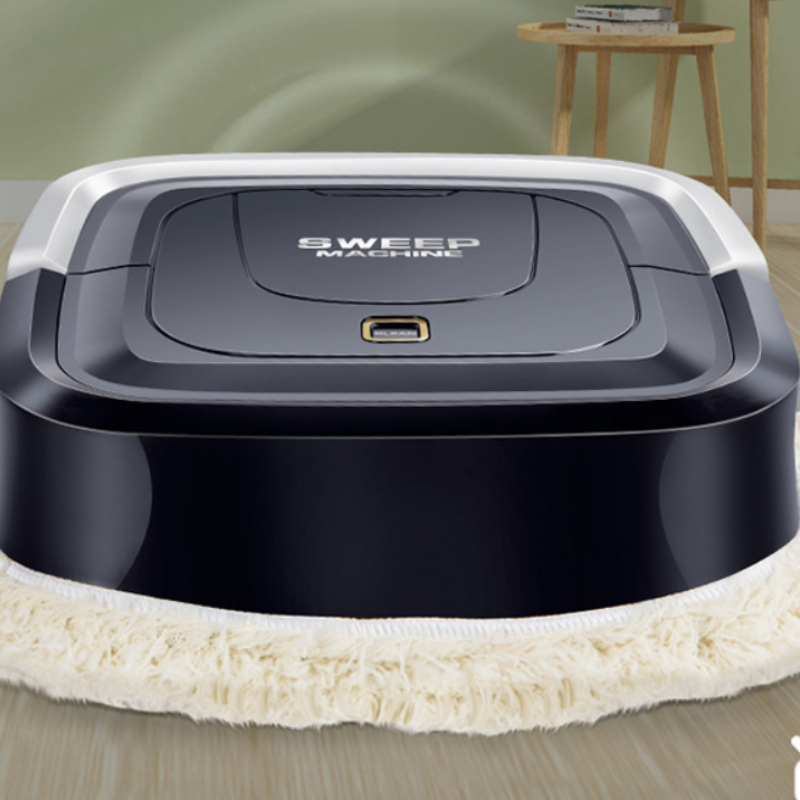 Intelligent Sweeping Robot Floor Wash Wiping USB Charging Mini Rotating Mop Machine Lazy Smart Auto Mopping Home Cleaning