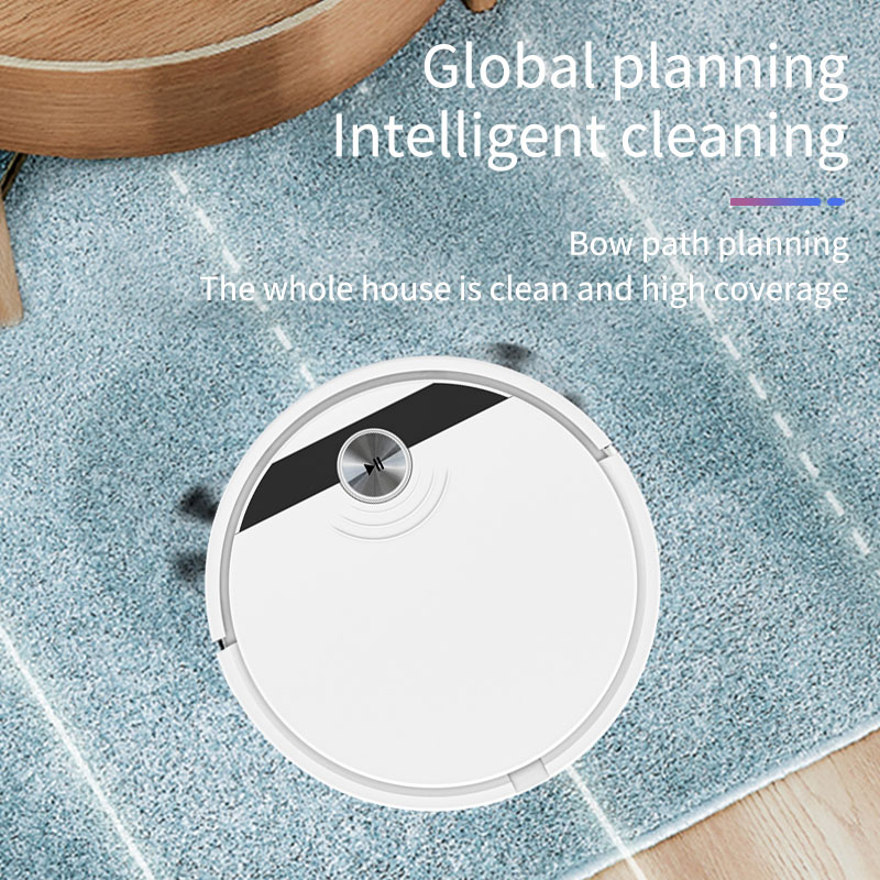 Robot Vacuum Cleaner Smart Cellphones Control Sweep and Wet Mopping Floors&Carpet Run Vacuum Cleaner