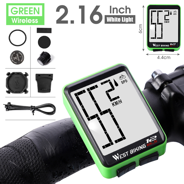 Bike Computer Multifunction LED Digital Rate MTB Bicycle Speedometer Wireless Cycling Odometer Computer Stopwatch