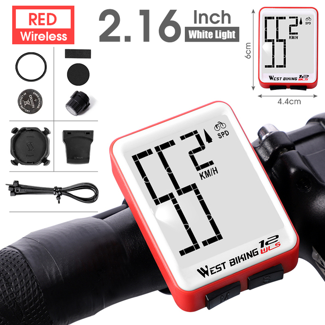 Bike Computer Multifunction LED Digital Rate MTB Bicycle Speedometer Wireless Cycling Odometer Computer Stopwatch