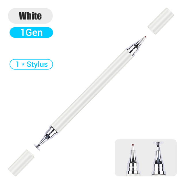 2 in 1 Universal Stylus Pen For Tablet Mobile Android ios Phone iPad Accessories Drawing Tablet Capacitive Screen Touch Pen