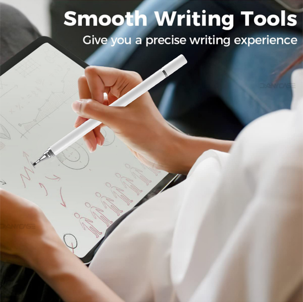 2 in 1 Universal Stylus Pen For Tablet Mobile Android ios Phone iPad Accessories Drawing Tablet Capacitive Screen Touch Pen