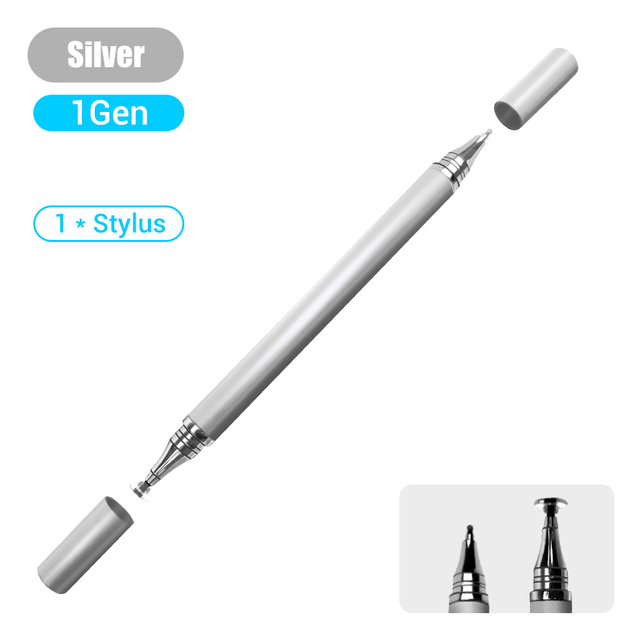 2 in 1 Universal Stylus Pen For Tablet Mobile Android ios Phone iPad Accessories Drawing Tablet Capacitive Screen Touch Pen