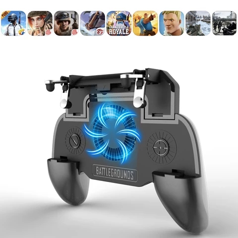 Gaming L1 R1 Control Joystick for Android iPhone Phone Gamepad PUBG Controller Mobile Trigger Joypad Game Console Pad Cellular